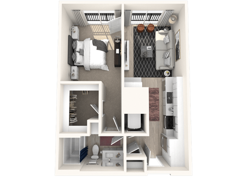 A14 floor plan at Altis Grand Suncoast, Land O' Lakes, 34638